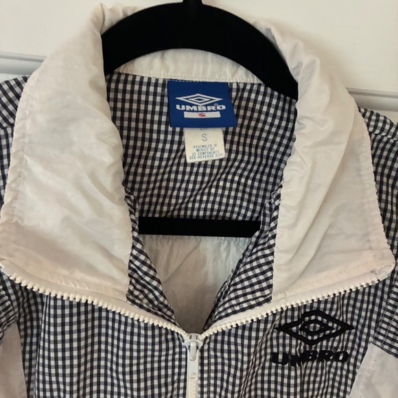 Gingham Umbro Windbreaker - Picture 2 of 3